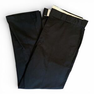 Dickies Men’s 40x32 Black Straight Leg Work Pants